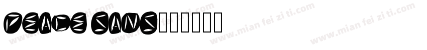 Peace Sans字体转换